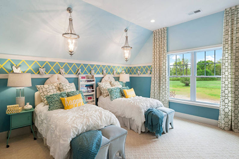 Wallpaper for kids room - photo