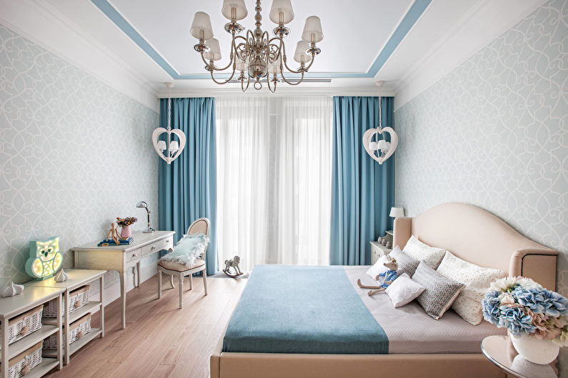Wallpaper for a girl’s children's room - photo