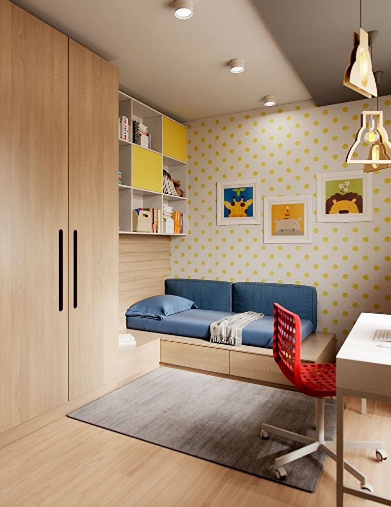 Wallpaper for kids room - photo