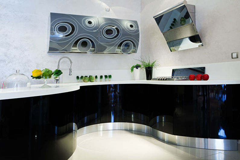High tech kitchen design
