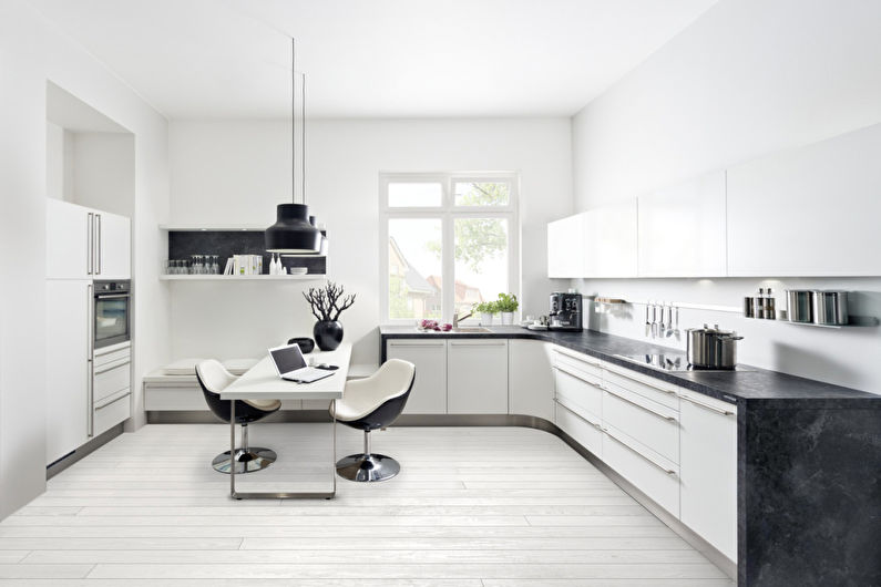 White Kitchen - Interior Design