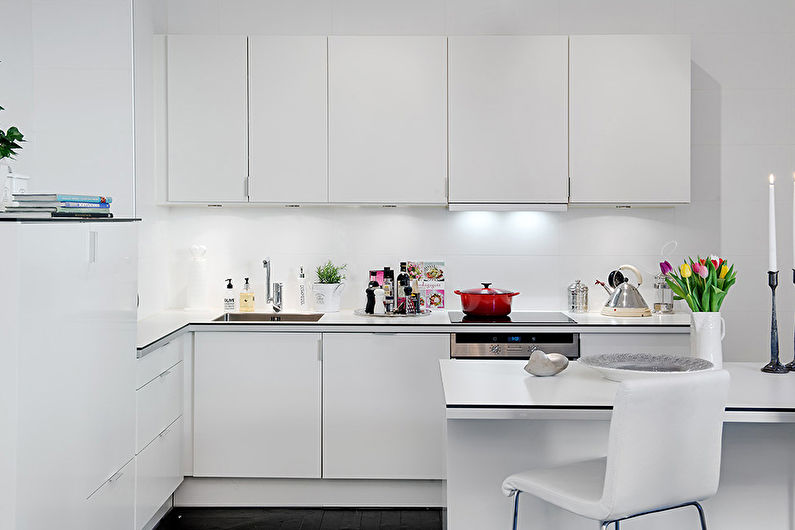 White Kitchen - Interior Design