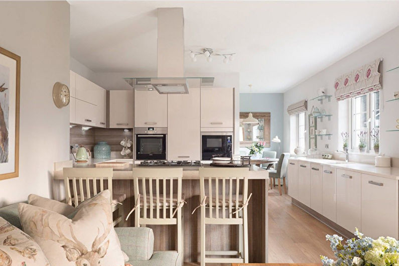 Beige Kitchen - Interior Design
