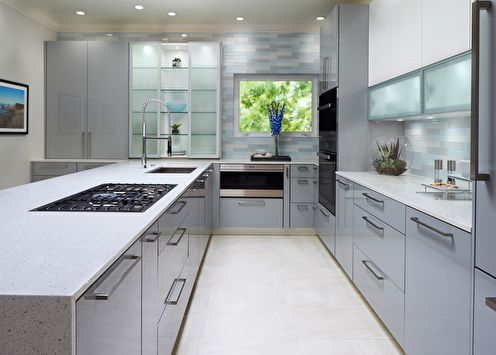 Built-in kitchens (65+ photos)