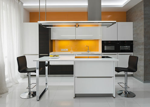 Kitchen design in a modern style.