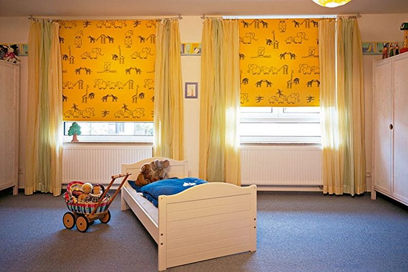 Persianes per a habitació infantil - foto