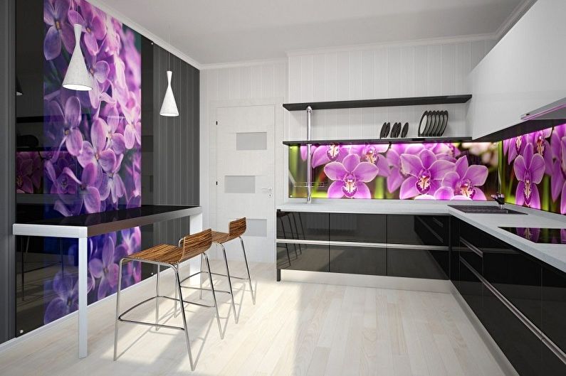 Küchendesign 15 qm - Dekor
