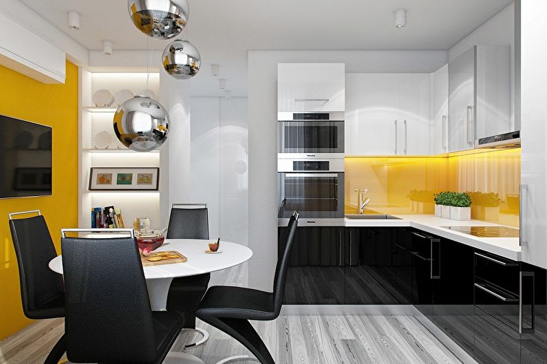 Küchendesign 15 qm - Foto
