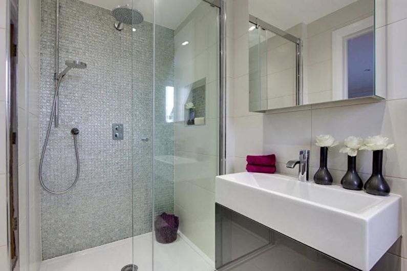 Bathroom with shower - Choosing a shower