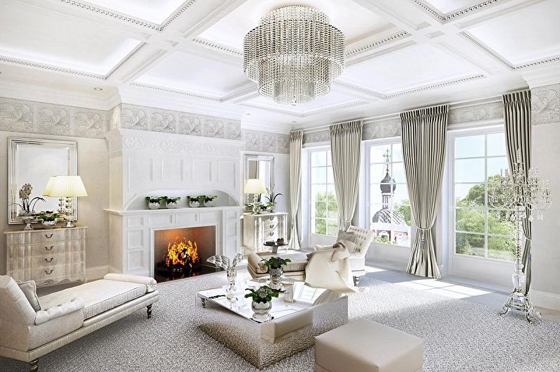 Classic fireplace