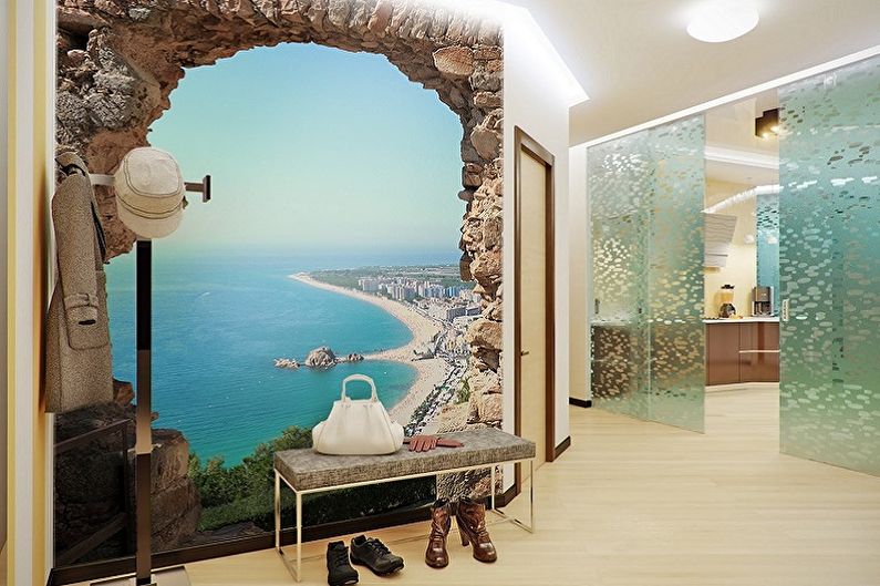 The design of the corridor in the apartment - General design rules