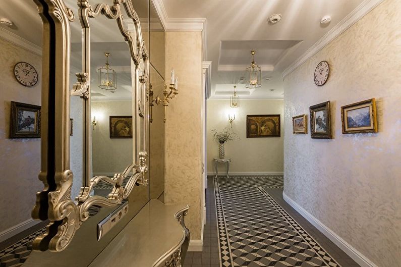 Classic style corridor - Interior Design
