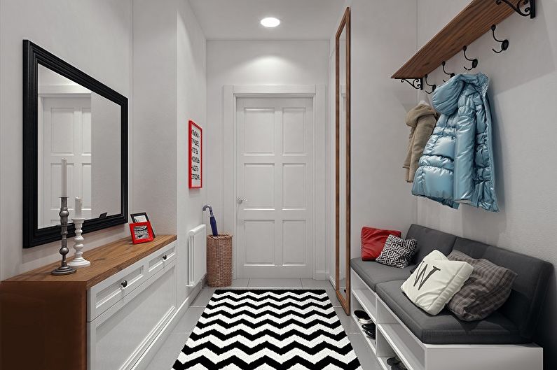 Scandinavian style corridor - Interior Design