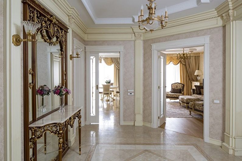 Corridor in the apartment - interior design photo