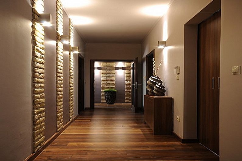Corridor in the apartment - interior design photo