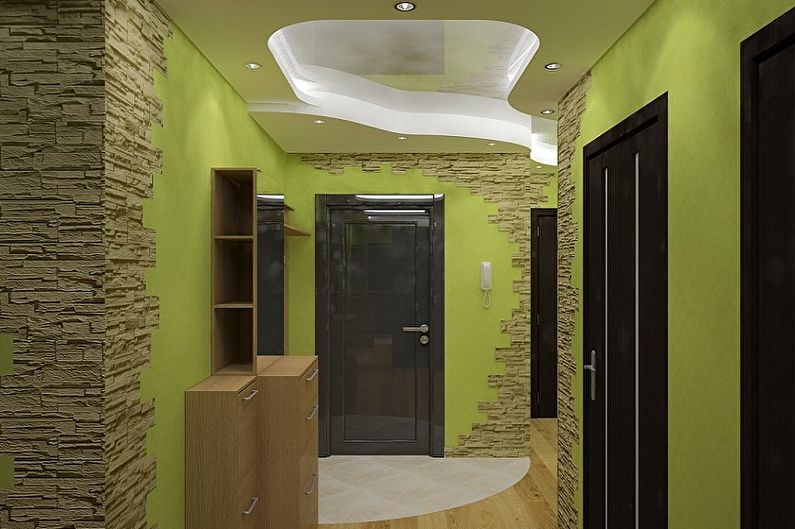 Corridor in the apartment - interior design photo