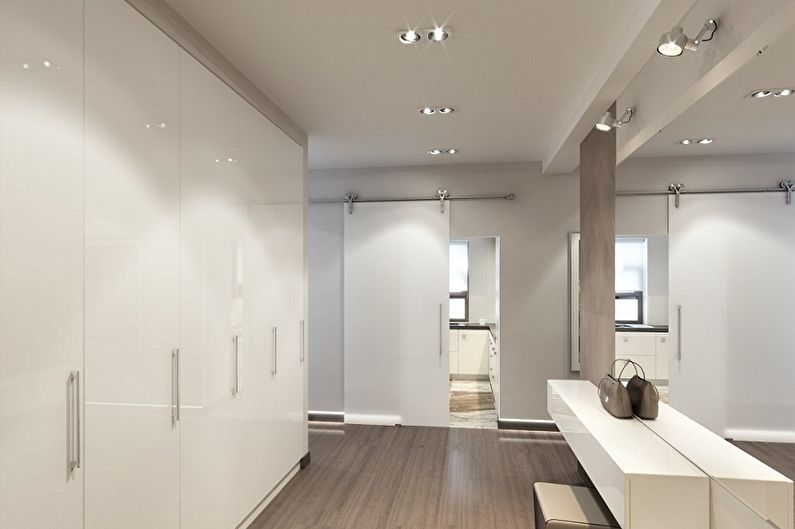 Corridor in the apartment - interior design photo
