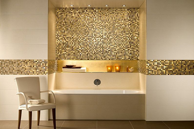 Tiles for the bathroom - photo