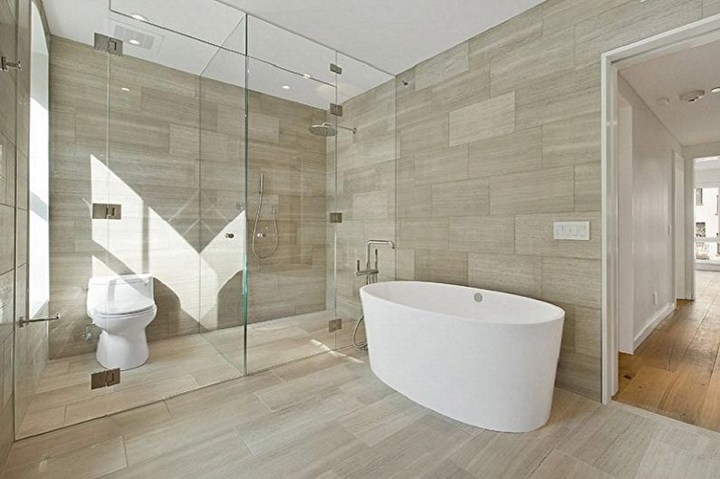 Tiles for the bathroom - photo