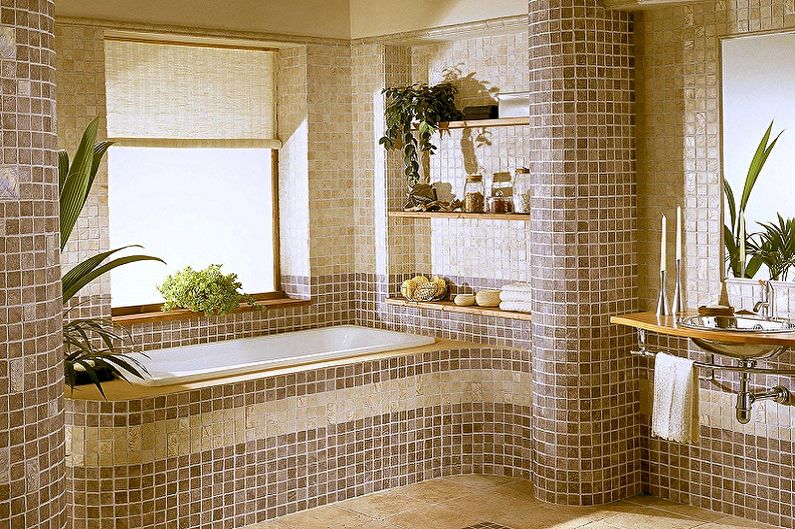 Tiles for the bathroom - photo