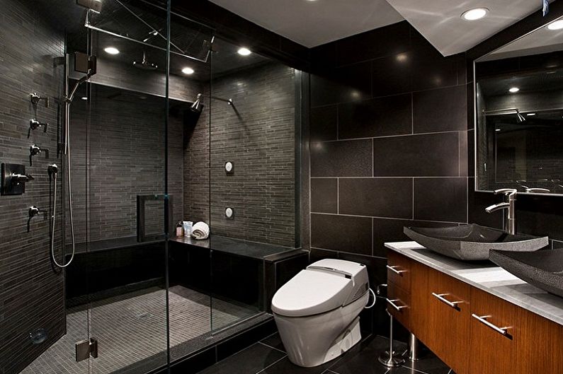 Tiles for the bathroom - photo