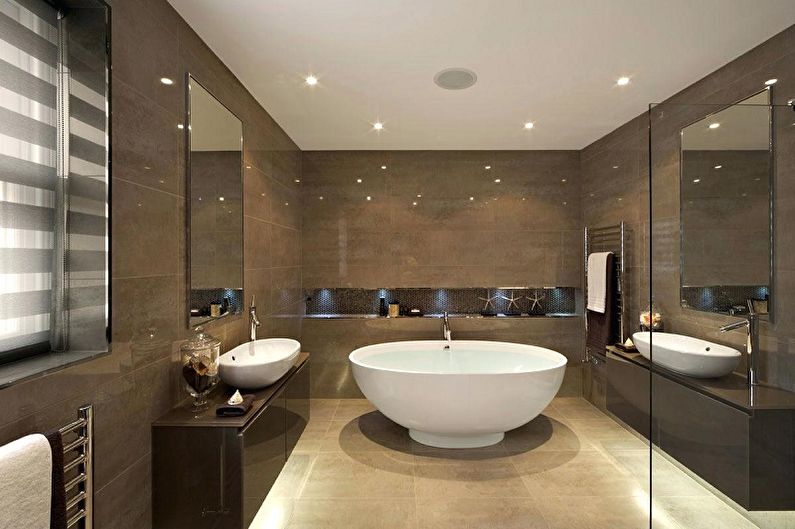 Tiles for the bathroom - photo