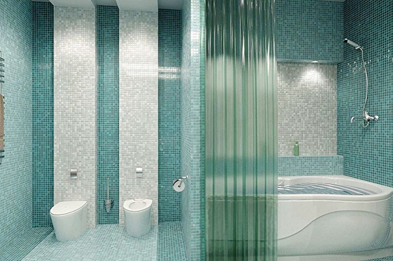 Tiles for the bathroom - photo