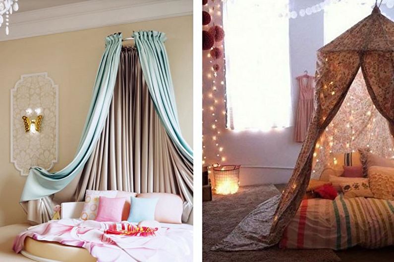 Pink nursery in oriental style - Interior Design