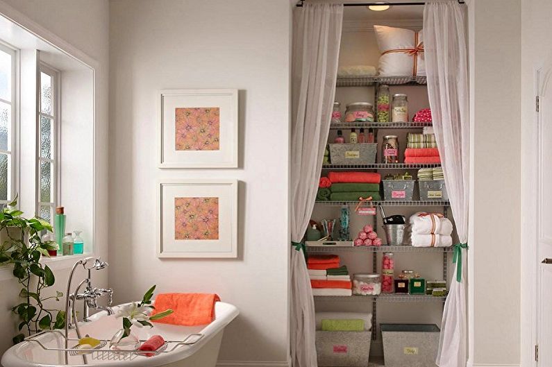 Where to put the pantry - In the bathroom