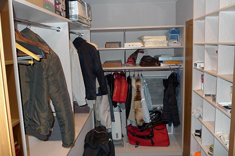 Types of storage rooms, depending on the purpose