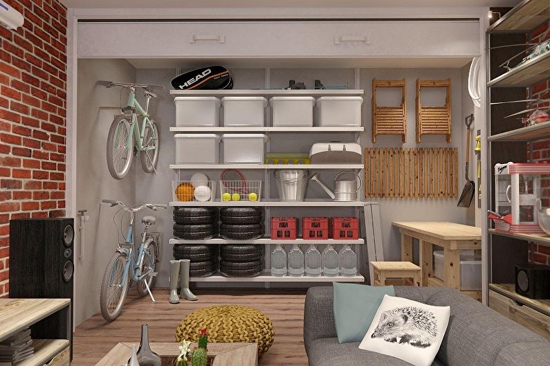 Storeroom - interior design photo