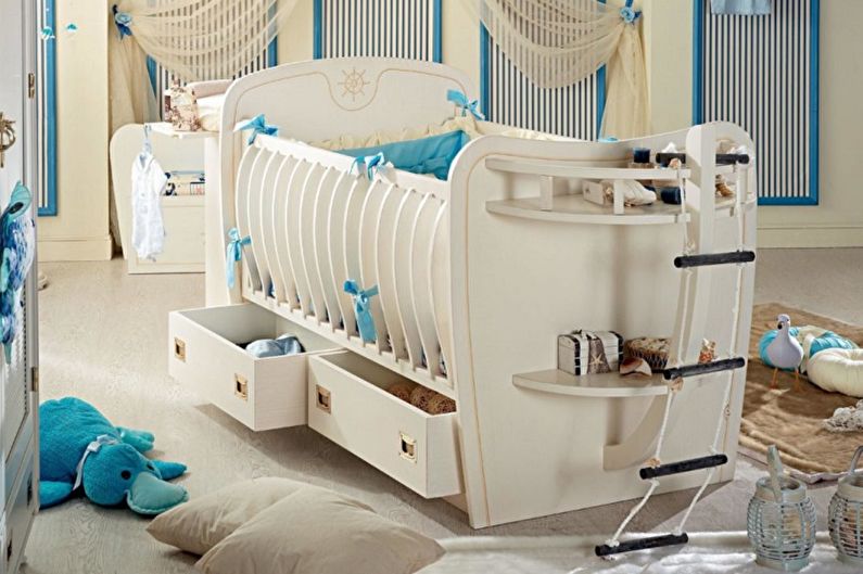 How to choose a crib for newborns - Materials