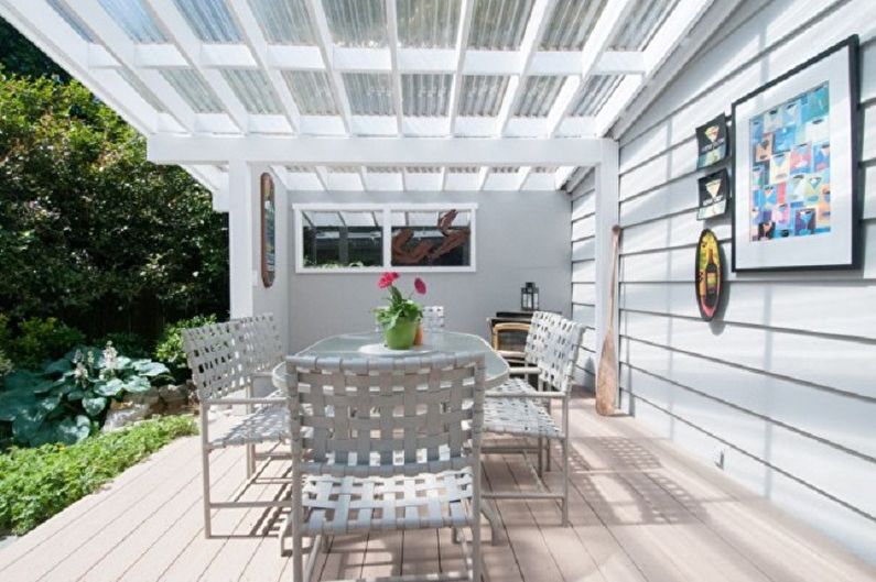 Polycarbonate arbors - photo