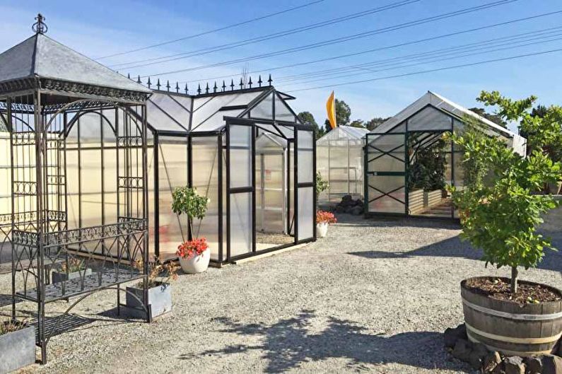 Polycarbonate arbors - photo