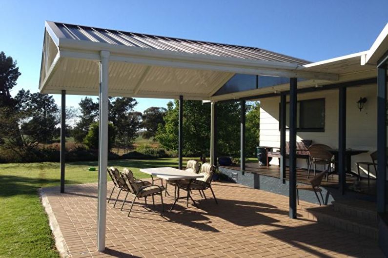 Polycarbonate arbors - photo
