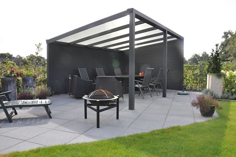 Polycarbonate arbors - photo