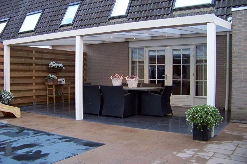Polycarbonate arbors - photo
