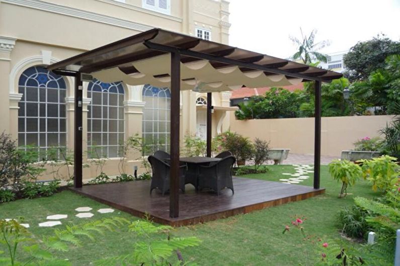 Polycarbonate arbors - photo