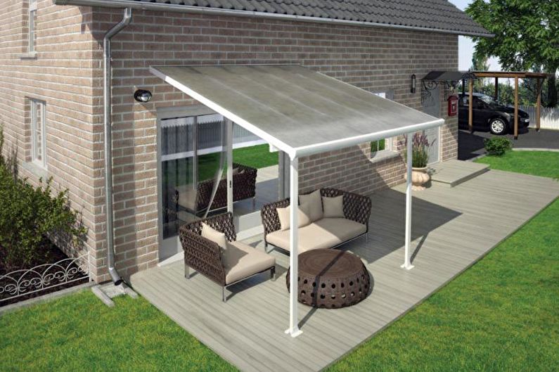 Polycarbonate arbors - photo