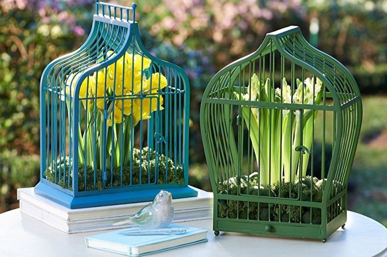 Ideas for flower pots in the garden