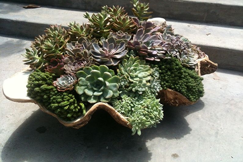 DIY flower pot - photo