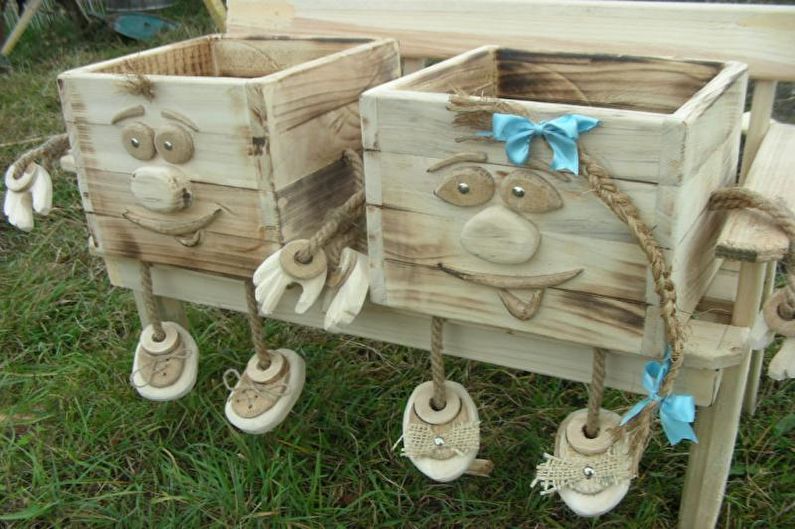 DIY flower pot - photo