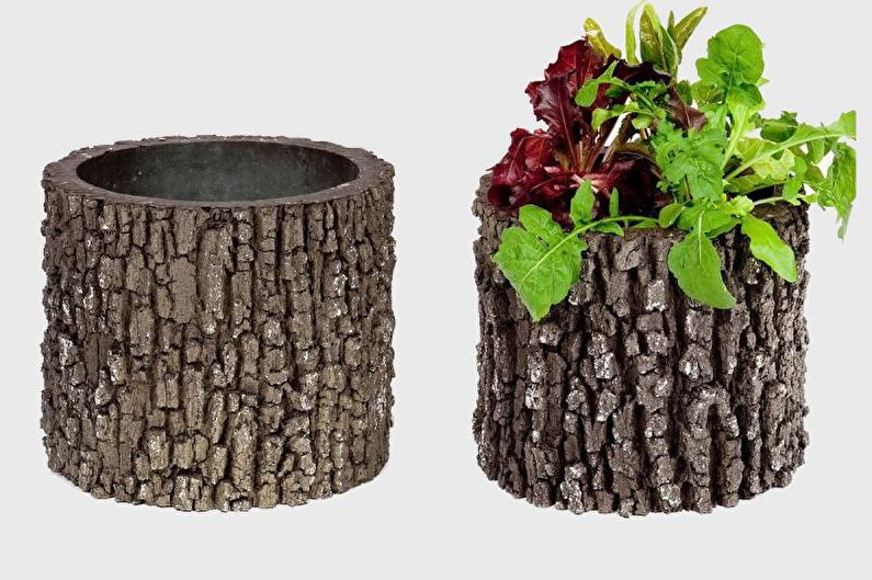 DIY flower pot - photo