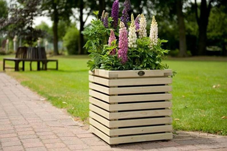 DIY flower pot - photo