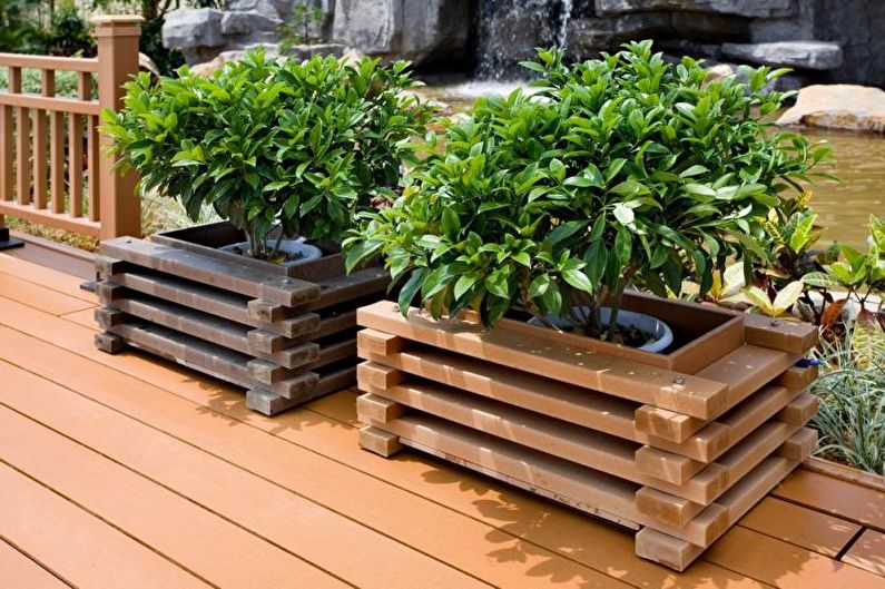 DIY flower pot - photo