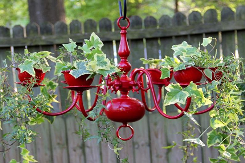 DIY flower pot - photo