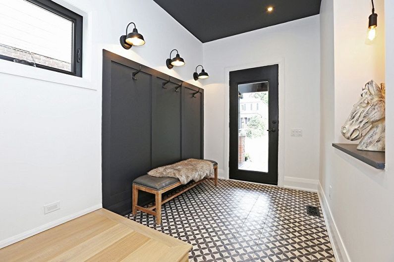Scandinavian Style Entrance Hall Design - Wall Decoration