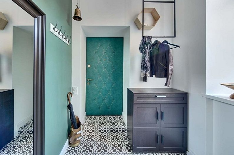Scandinavian style hallway - interior design photo