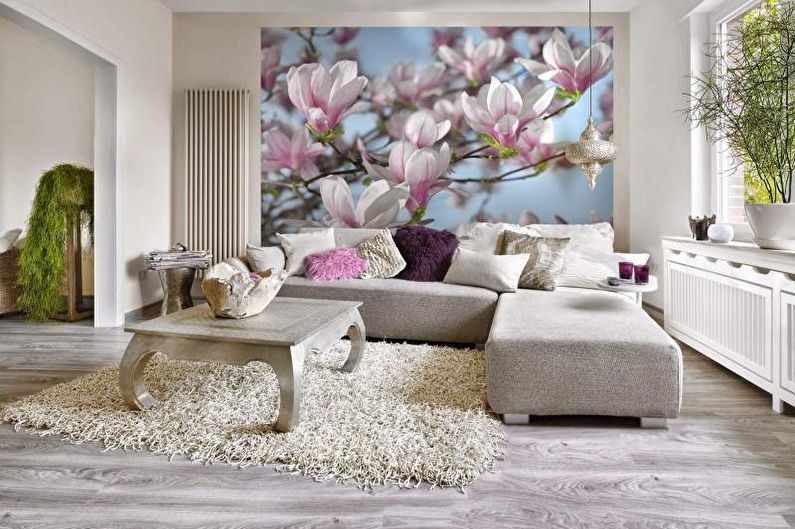 3D Wallpaper - Mga Pakinabang at Kakulangan