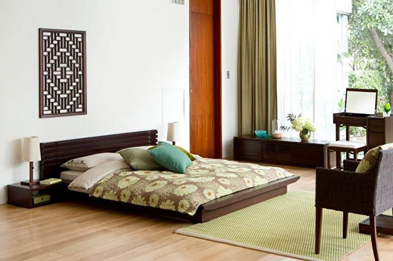 Japanese-style bedroom - interior design photo